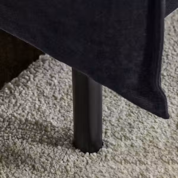 MANNARP 3-местный диван с козеткой - Saxemara черно-синий - фото 7