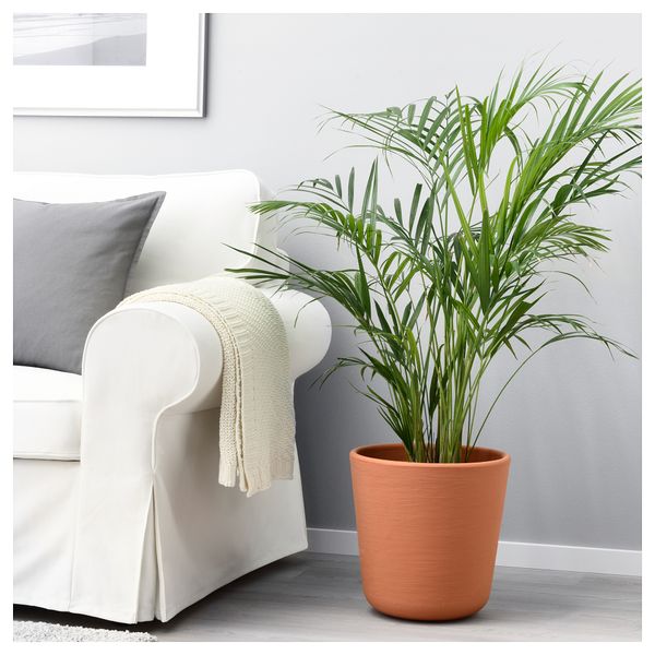 Кашпо ОСТЛИГ, д/дома/улицы красно-коричневый (30 см) - фото 3