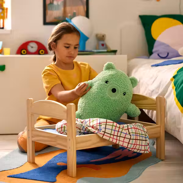 GREJSIMOJS ГРЕЙСИМОЙС Мягкая игрушка - медведь/зеленый 38 см - фото 3