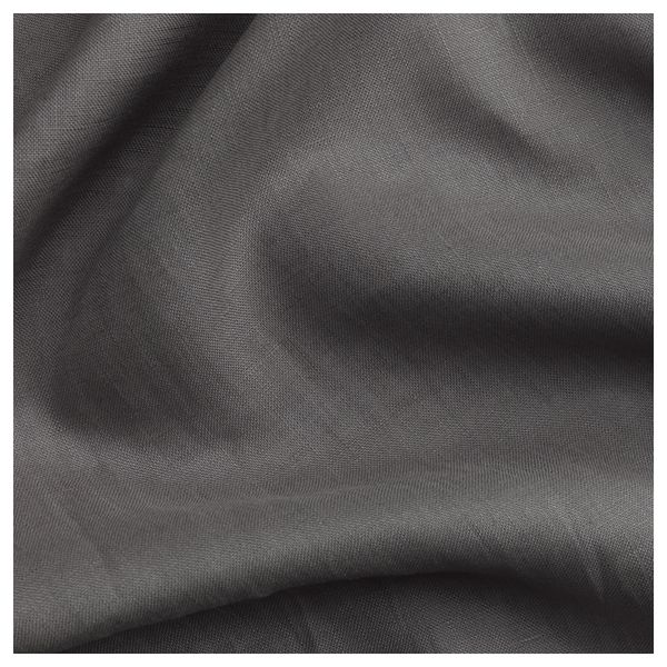 Гардины, 1 пара АЙНА, темно-серый (145x300 см) - схема-чертеж с размерами