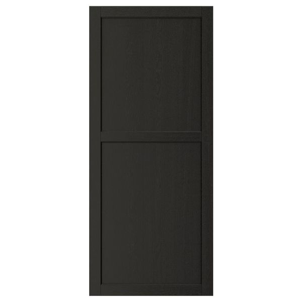 LERHYTTAN Дверь - черная морилка 60x140 см - фото 1