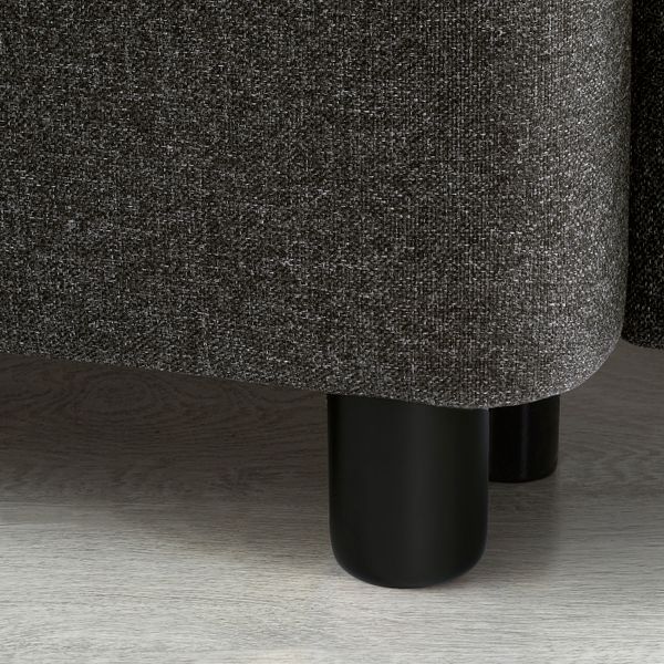 3-местный диван-кровать, Гуннаред темно-серый IKEA GRIMHULT ГРИМХУЛЬТ 104.853.89 - схема-чертеж с размерами