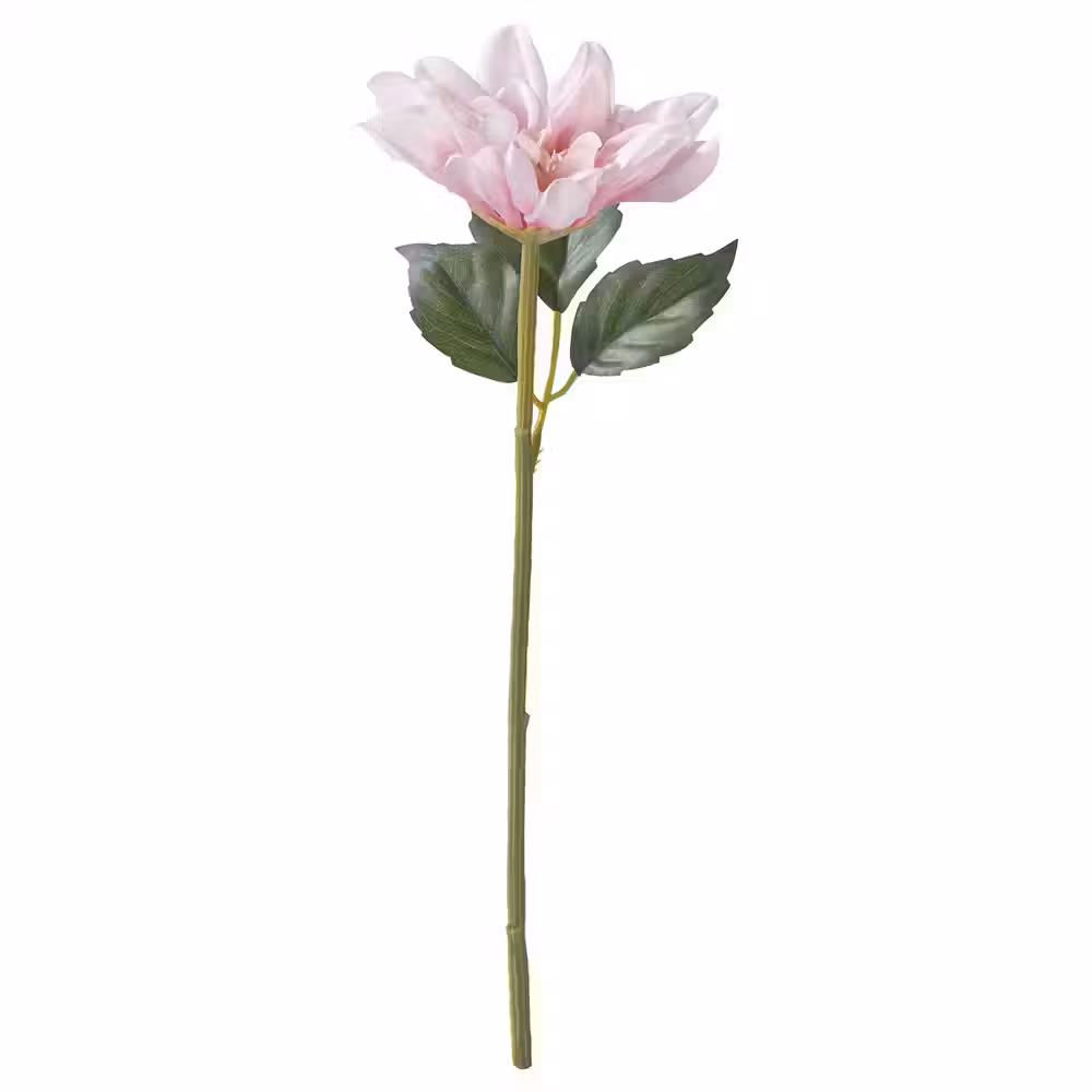 SMYCKA Цветок искусственный - д/дома/улицы/Георгин розовый 30 см - фото 1