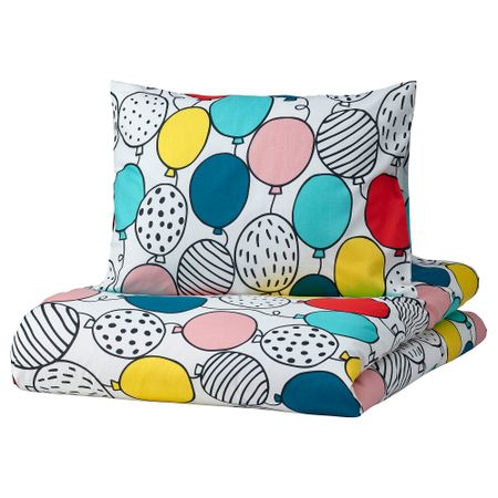 Пододеяльник и наволочка, 150x200, 50x60 cm IKEA BUSENKEL 805.178.34