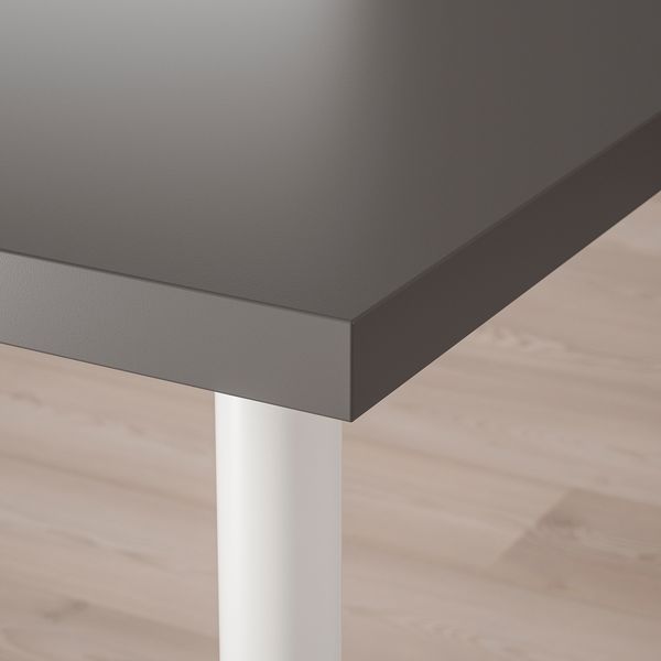 Письменный стол, 120x60 см, темно-серый-белый IKEA LAGKAPTEN ЛАГКАПТЕН, OLOV ОЛОВ 394.164.75 - фото 5