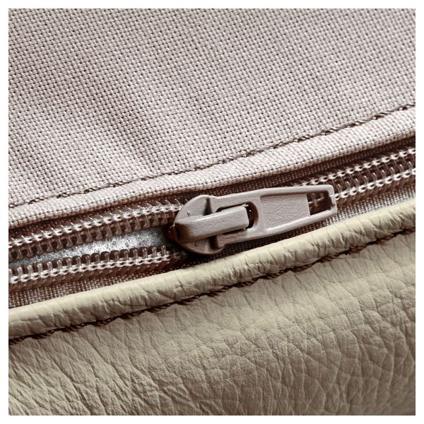 Табурет для ног ПОЭНГ, белый, Глосе белый с оттенком - схема-чертеж с размерами