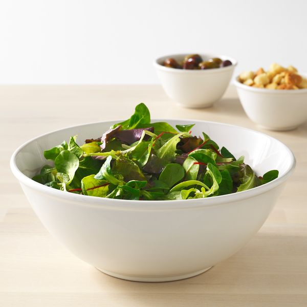 Миска сервировочная, 24 см, белый с оттенком IKEA VARDVARDAGEN ВАРДАГЕН ВАРДАГЕН 802.892.19 - фото 3