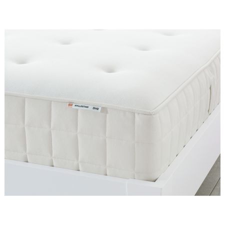 Матрас с пружинами карманного типа, средней жесткости/белый 140x200 см IKEA HYLLESTAD ХИЛЛЕСТАД 904.258.05