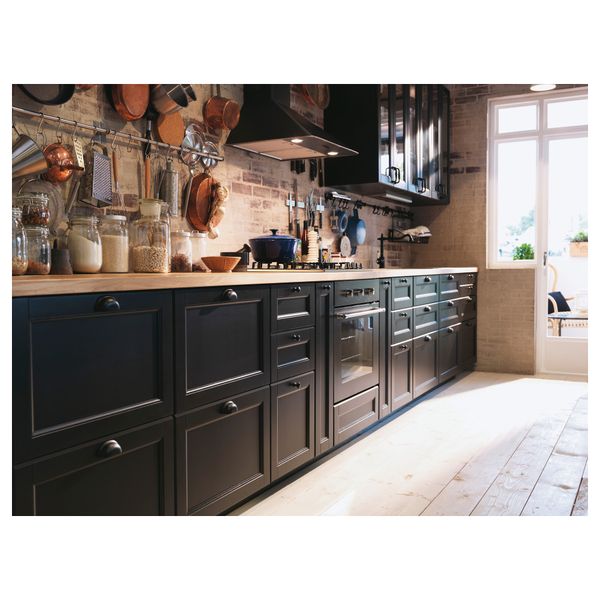 Дверь ЛАКСАРБИ, черно-коричневый черно-коричневый - фото 3