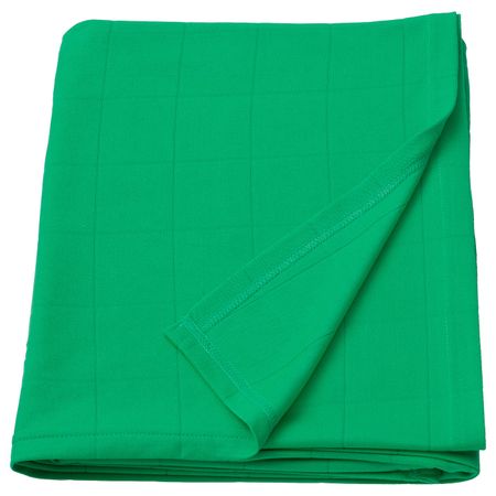 Плед, ярко-зеленый 120x170 см IKEA ODDHILD ОДДХИЛЬД 904.650.90