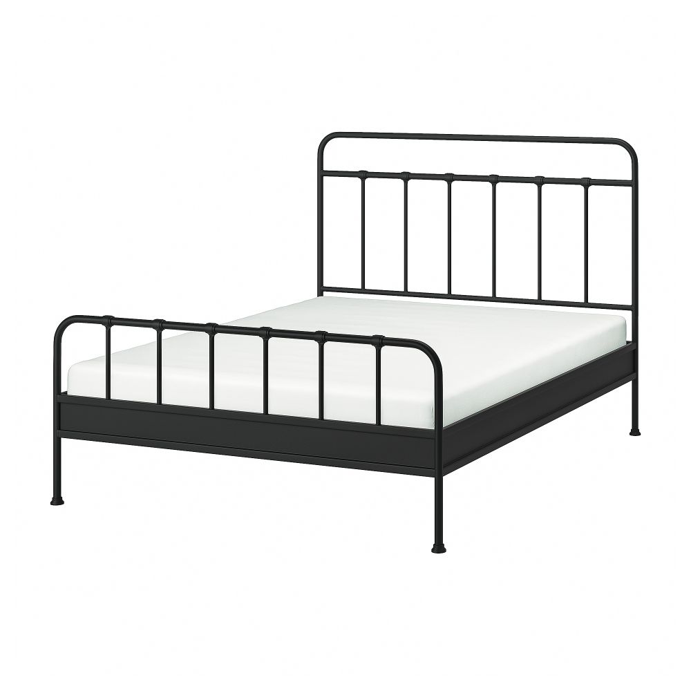 Каркас кровати, антрацит, Lindbåden, 160x200 см IKEA STJÄRNÖ 795.634.45 - фото 1
