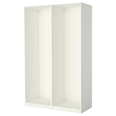 2 каркаса гардеробов, белый 150x58x236 см IKEA PAX ПАКС 398.952.82