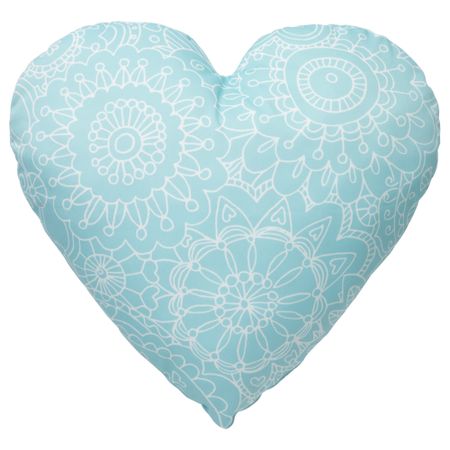 Подушка ВЭНСКАПЛИГ, бирюзовый (45x45 см)