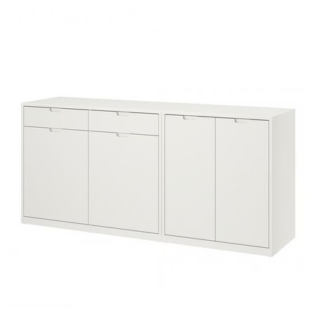 TONSTAD Комбинация д/хранения - белый с оттенком 201x47x91 см