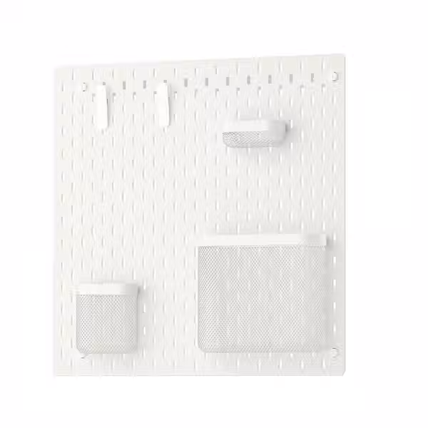 SKÅDIS Настенная панель, комбинация - белый 56x56 см - фото 1