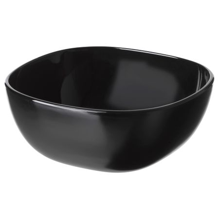 Миска БАККИГ, черный (14x14 см)