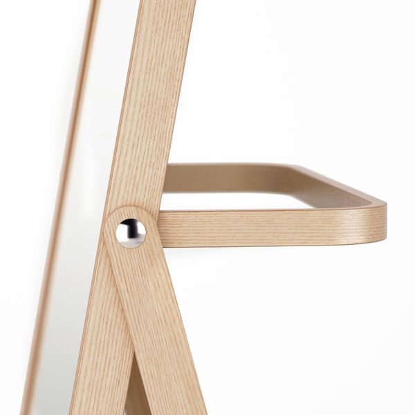 Зеркало напольное, ясень 52x167 см IKEA IKORNNES ИКОРННЕС 703.692.16 - схема-чертеж с размерами