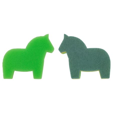 Губка, бледно-зеленый/светло-зеленый IKEA SNABBAKAT СНАББАКАТ 304.988.14