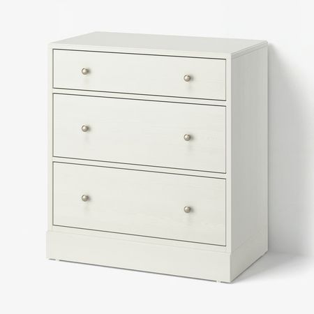 HAVSTA Комод с 3 ящиками - белый 81x47x89 см
