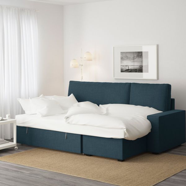 Диван-кровать с козеткой, Хилларед темно-синий IKEA ВИЛАСУНД 692.824.55 - фото 5