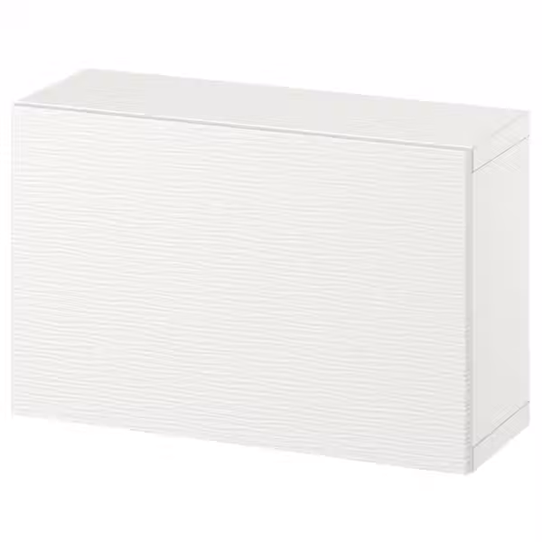 BESTÅ Комбинация настенных шкафов - белый/Laxviken белый 60x22x38 см - фото 1