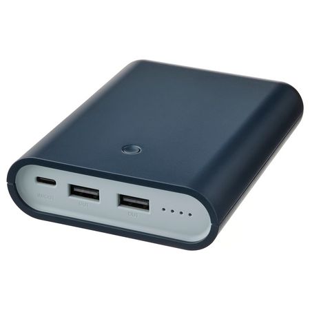 VARMFRONT Дополнительный внешний аккумулятор - темно-синий 10400 mAh