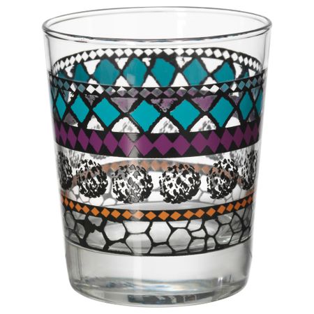 Стакан МИРКЛА, с рисунком разноцветный (23 сл)