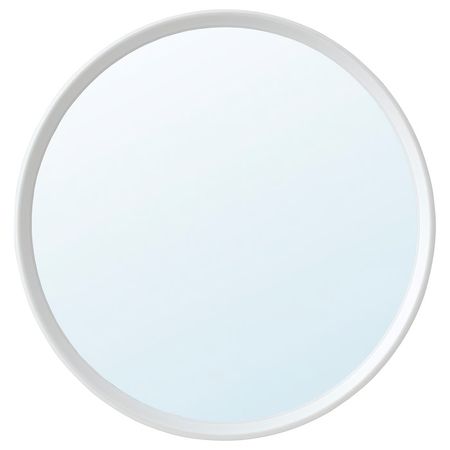 HÄNGIG Зеркало - белый/круглой формы 26 см
