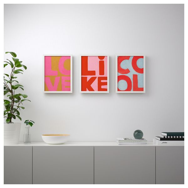 Постер БИЛЬД, Любовь I (30x40 см) - схема-чертеж с размерами