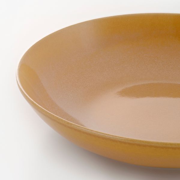 Тарелка глубокая, полированный желтый, 23 см IKEA FÄRGKLAR ФЭРГКЛАР 605.864.37 - фото 3