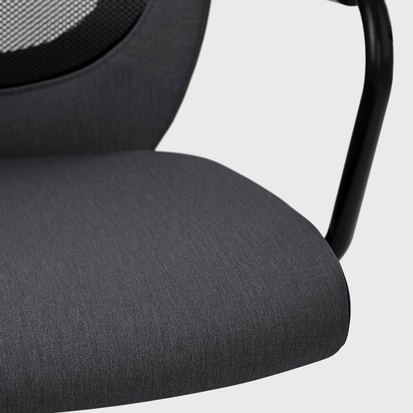 Рабочий стул с подлокотниками, серый IKEA FLINTAN ФЛИНТАН / NOMINELL НОМИНЕЛЬ 091.944.28 - фото 5