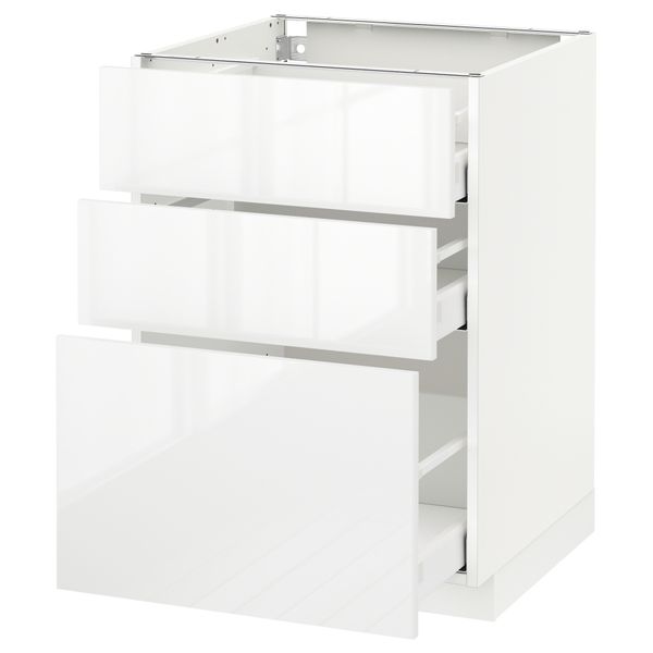 IKEA, вид спереди - схема-чертеж с размерами