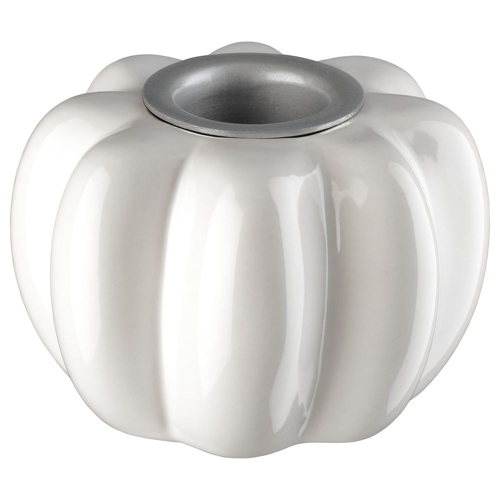 Подсвечник, белый 4 см IKEA VÄLLUKTANDE ВЭЛЛУКТАНДЕ 404.652.57 - фото 1