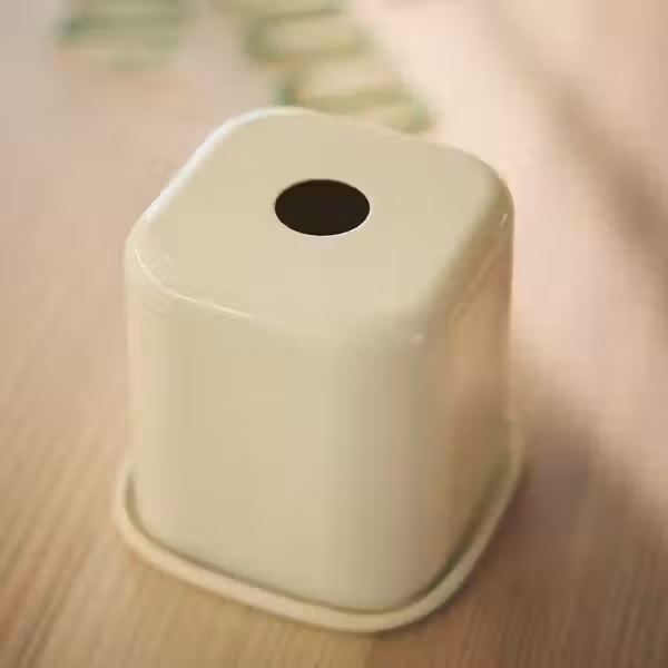 DOFTRIPS Набор д/выращивания рассады - прозрачный/белый с оттенком 16x16x14.5 см - фото 6