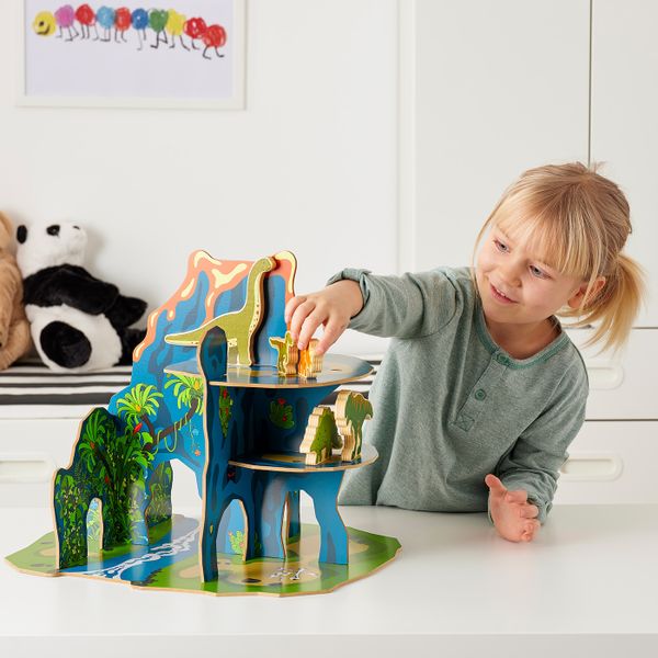 Набор «Мир динозавров», 12 предмета IKEA JÄTTELIK ЙЭТТЕЛИК 204.712.02 - фото 3