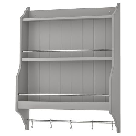 Полка для тарелок, серый 80x100 см IKEA TORNVIKEN ТОРНВИКЕН 104.022.47