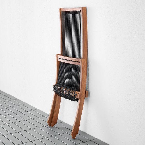 Шезлонг садовый, коричневая морилка IKEA BROMMÖ БРОММО 403.757.23 - фото 6