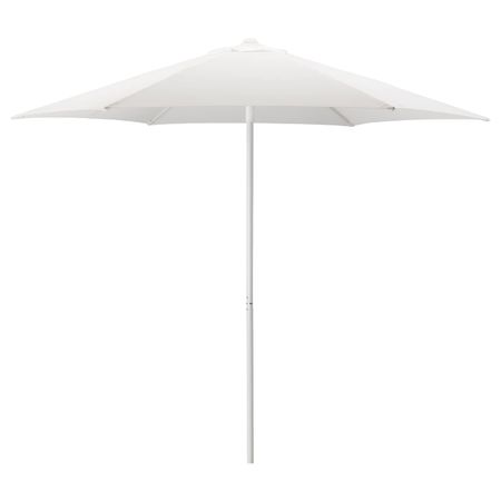 Зонт от солнца, белый 270 см IKEA HÖGÖN ХЁГЁН 804.114.32