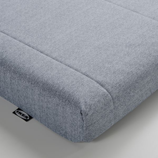 Кушетка с 2 матрасами, 3 ящиками, желтый, Ågotnes жесткий, 80x200 см IKEA HEMNES ХЕМНЭС 695.598.68 - фото 9