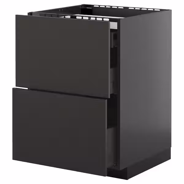 METOD / KNIVSHULT Шкаф д/варочной панели/2фасада/3ящ - фото 1