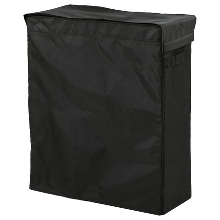Корзина для белья на опоре, черный 80 л IKEA SKUBB СКУББ 503.756.90