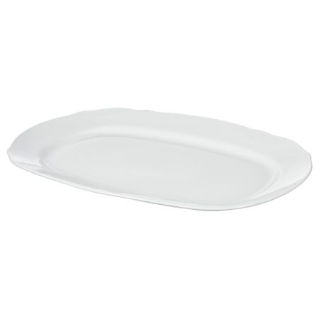 Блюдо, 44x30 см, белый IKEA UPPLAGA УППЛАГА 704.652.13