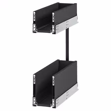 KNIVSHULT Выдвижные внутренние элементы - темно-серый 20 см