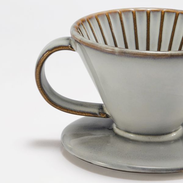 Фильтр для кофе, керамика, бежевый IKEA GLADELIG ГЛАДЕЛИГ 405.975.35 - схема-чертеж с размерами