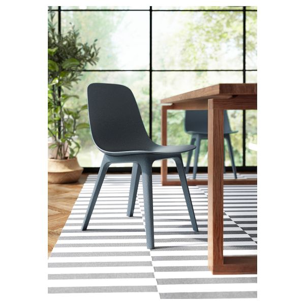 Стул, синий IKEA ODGER ОДГЕР 003.599.99 - фото 3