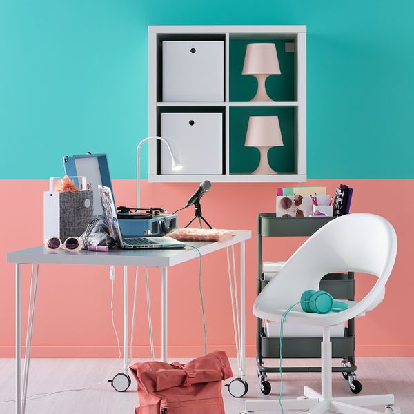 Письменный стол, белый 100x60 см IKEA LINNMON ЛИННМОН / KRILLE КРИЛЛЕ 894.162.13 - фото 4