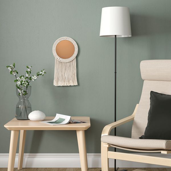 Декоративное зеркало, с кистями, бежевый медный, 26x48 см IKEA ENERGISKOG 605.380.74 - фото 4