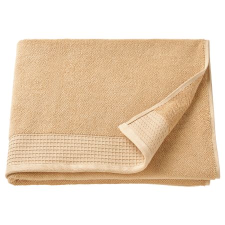 Банное полотенце, 70x140 см, светло-желтый IKEA VINARN ВИНАРН 605.083.31