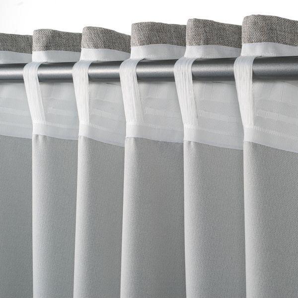 Затемняющие гардины, 2 шт., серый 145x300 см IKEA INGIMUNDA ИНГИМУНДА 904.803.97 - фото 5