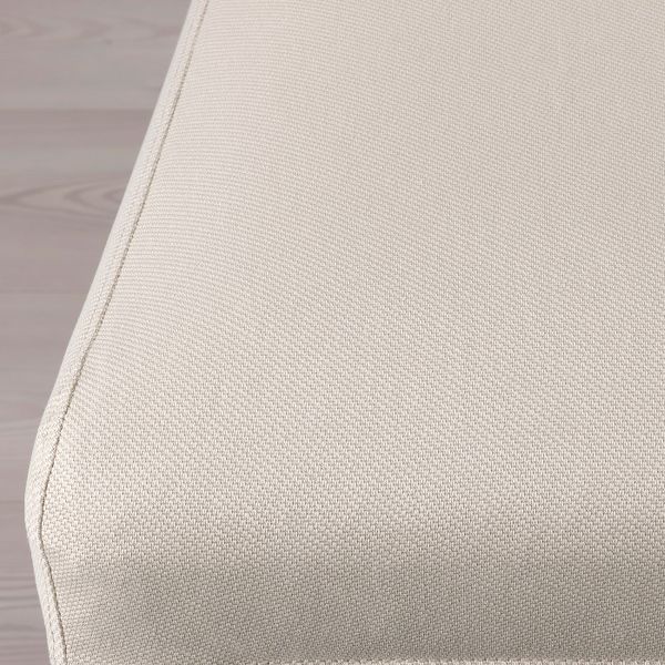 Чехол на стул, Халларп бежевый IKEA BERGMUND БЕРГМУНД 204.862.08 - схема-чертеж с размерами